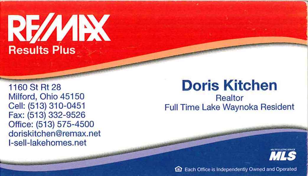 Remax Results Plus Doris Kitchen Realtor Advertisement